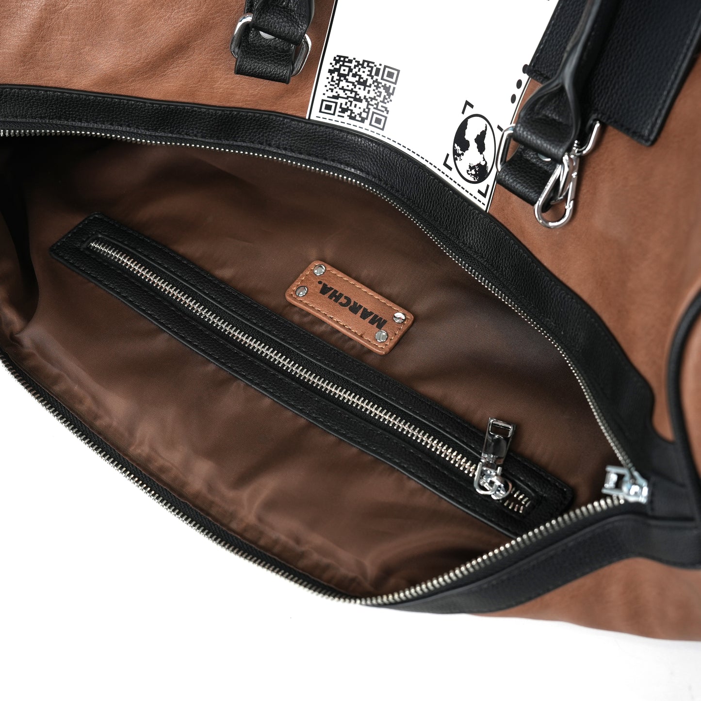 Duffle Choco leather