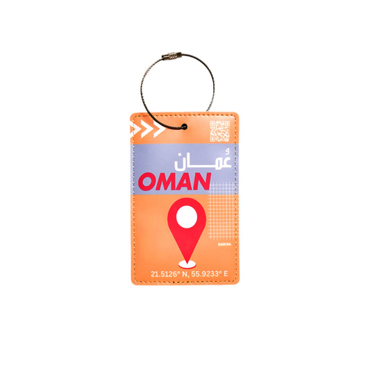 Luggage tag “OMAN "